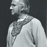 John Burgess as Archbishop Scroop in Henry 1V Part 1, Barbican Theatre 1982.